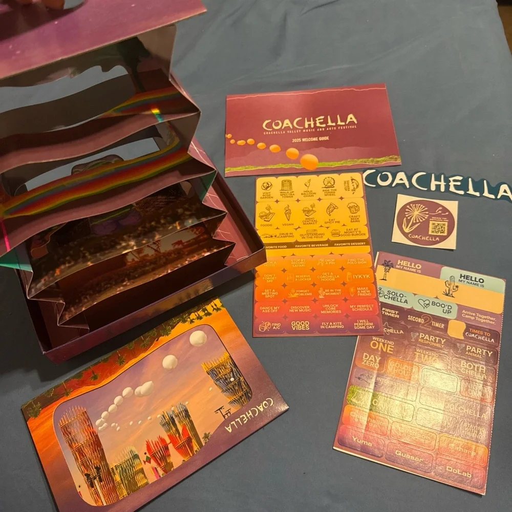 Coachella Festival Box Set - Picture 2 of 3